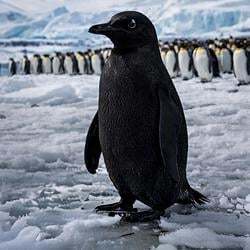 The Black Penguin