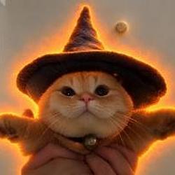 The Fat Wizard Cat